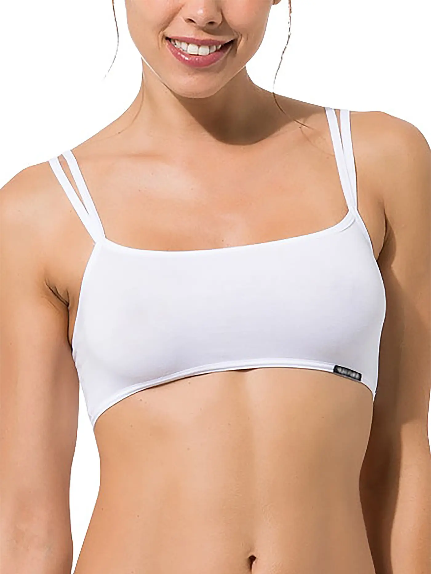 SKINY | Bustier - Cropped Top white | 